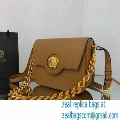 Versace La Medusa Shoulder Bag Caramel 2021