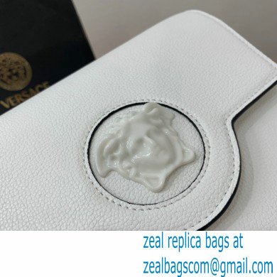 Versace La Medusa Shoulder Bag White 2021 - Click Image to Close