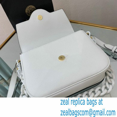 Versace La Medusa Shoulder Bag White 2021 - Click Image to Close