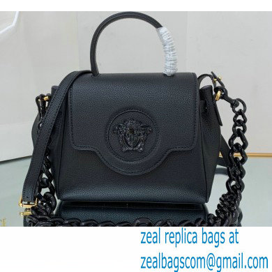 Versace La Medusa Small Handbag All Black 2021