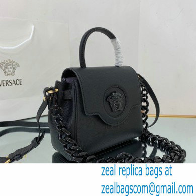 Versace La Medusa Small Handbag All Black 2021