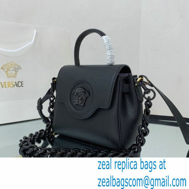 Versace La Medusa Small Handbag All Black 2021