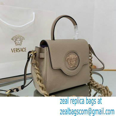 Versace La Medusa Small Handbag Beige 2021