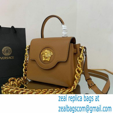 Versace La Medusa Small Handbag Caramel 2021