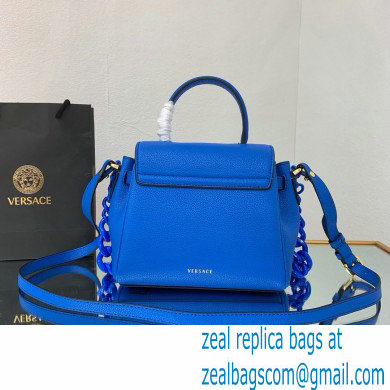 Versace La Medusa Small Handbag Lapis Blue 2021