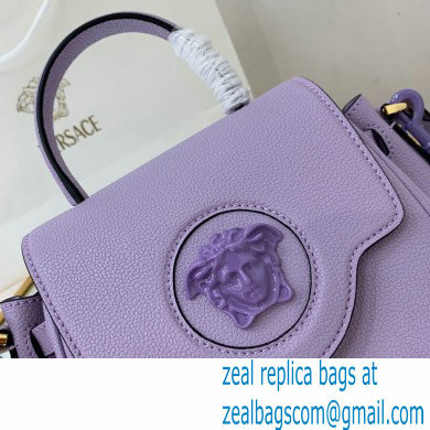 Versace La Medusa Small Handbag Lilac 2021