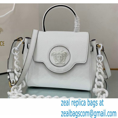 Versace La Medusa Small Handbag White 2021