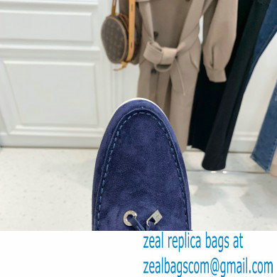 loro piana 2021 WINTER suede calfskin Summer Charms Walk Loafers 10