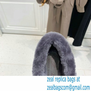 loro piana 2021 WINTER suede calfskin Summer Charms Walk Loafers 11