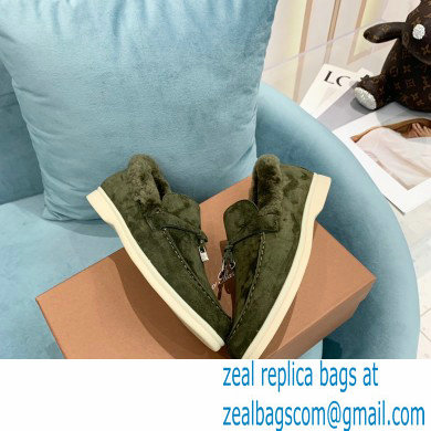 loro piana 2021 WINTER suede calfskin Summer Charms Walk Loafers 12