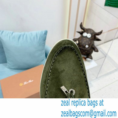 loro piana 2021 WINTER suede calfskin Summer Charms Walk Loafers 12
