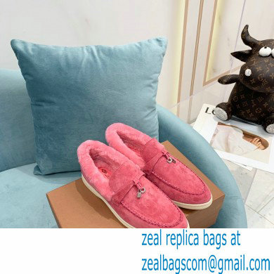 loro piana 2021 WINTER suede calfskin Summer Charms Walk Loafers 15