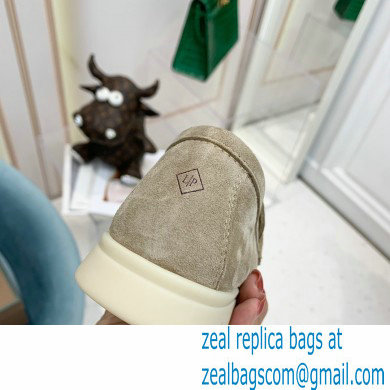 loro piana Suede Calfskin horseshoes Summer Lucky Charms Walk Moccasin 02