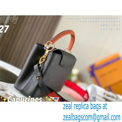 louis vuitton Capucines BB bag m59266 black 2021