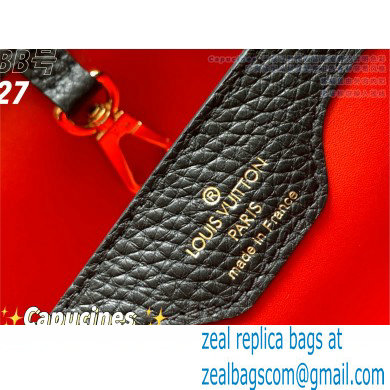 louis vuitton Capucines BB bag m59266 black 2021 - Click Image to Close