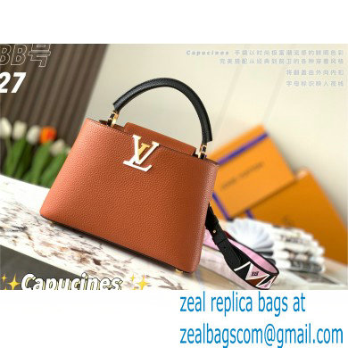 louis vuitton Capucines BB bag m59266 tan 2021