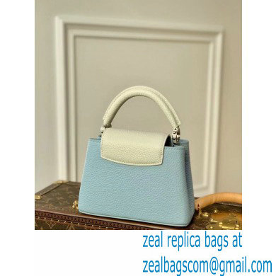 louis vuitton Capucines Mini bag m57519 Olympe Blue/Red/White - Click Image to Close