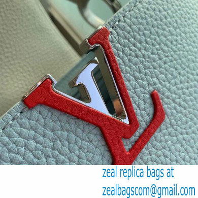 louis vuitton Capucines Mini bag m57519 Olympe Blue/Red/White