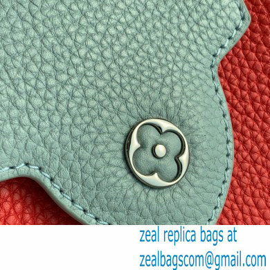 louis vuitton Capucines Mini bag m57520 Coral/Greige Beige/Olympe Blue - Click Image to Close