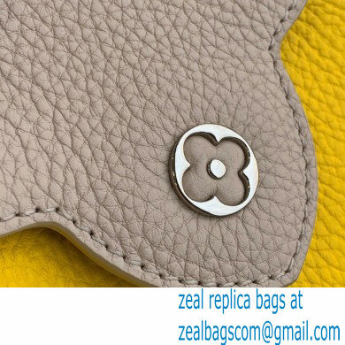 louis vuitton Capucines Mini bag m57520 yellow/nude pink