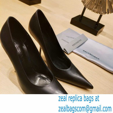 Balenciaga Heel 10cm Pointed toe Pumps Black 2022