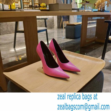 Balenciaga Heel 10cm Pointed toe Pumps Fuchisa 2022
