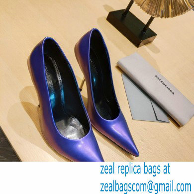 Balenciaga Heel 10cm Pointed toe Pumps Purple 2022