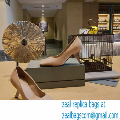 Balenciaga Heel 8.5cm Void d'Orsay Pumps Leather Nude 2022