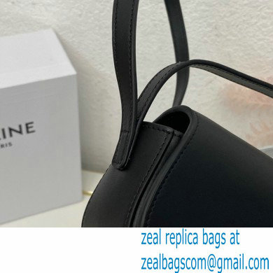 Celine CLUTCH ON STRAP Bag Black in Smooth calfskin - Click Image to Close
