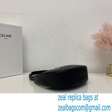 Celine Medium Ava Bag Black in Smooth Calfskin with Celine Print - Click Image to Close