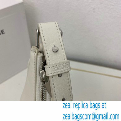 Celine Medium Ava Bag White in Smooth Calfskin with Celine Print - Click Image to Close