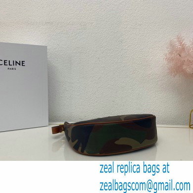 Celine Medium Ava Bag in Canvas with Camouflage and celine print