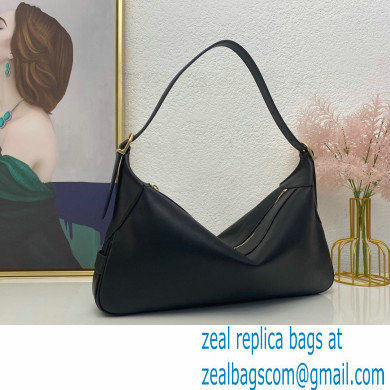 Celine Medium Romy Bag Black in Supple Calfskin