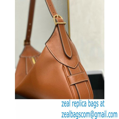 Celine Medium Romy Bag Brown in Supple Calfskin