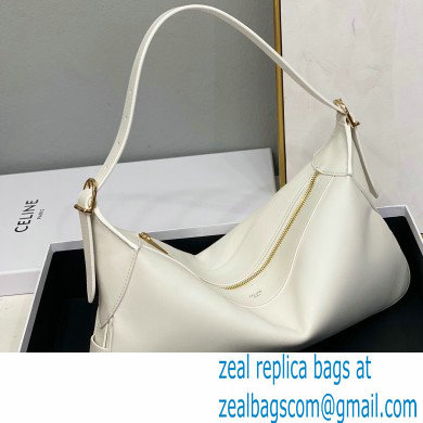 Celine Medium Romy Bag White in Supple Calfskin - Click Image to Close