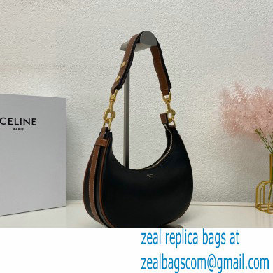 Celine Medium Strap Ava Bag Black in Smooth Calfskin - Click Image to Close