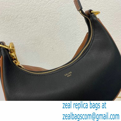 Celine Medium Strap Ava Bag Black in Smooth Calfskin