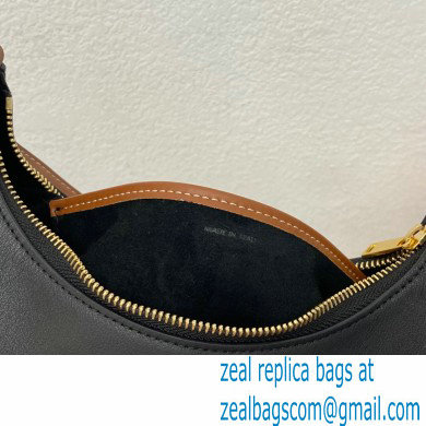 Celine Medium Strap Ava Bag Black in Smooth Calfskin - Click Image to Close