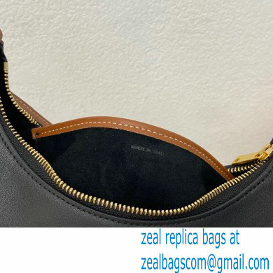 Celine Medium Strap Ava Bag Black in Smooth Calfskin