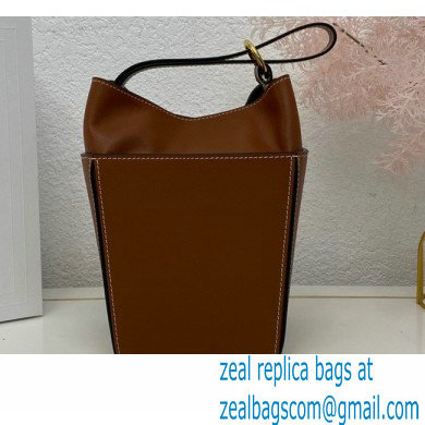 Celine STRAP BOX Bag Brown in Smooth calfskin