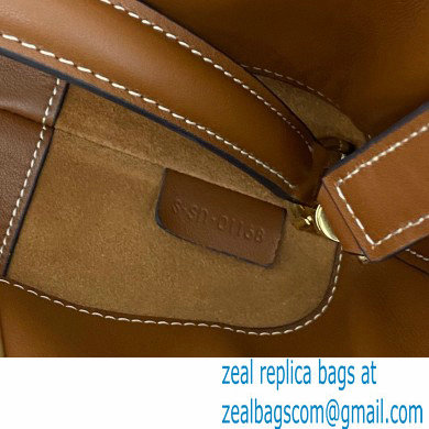 Celine Teen Bucket 16 Bag in Calfskin Brown