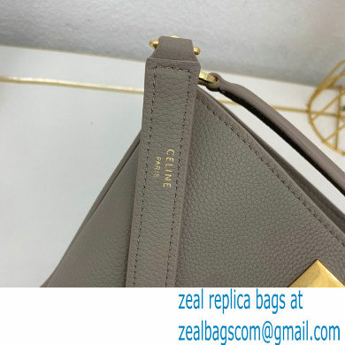 Celine Teen Bucket 16 Bag in Calfskin Gray