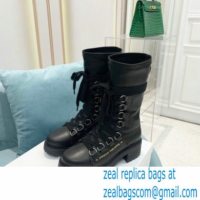 Dior Lambskin D-Fight Ankle Boots 2021 - Click Image to Close