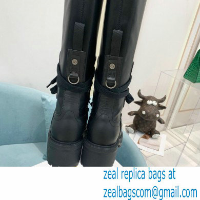 Dior Lambskin D-Fight Thigh Boots 2021