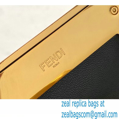 Fendi First Medium Mink Bag Black 2021