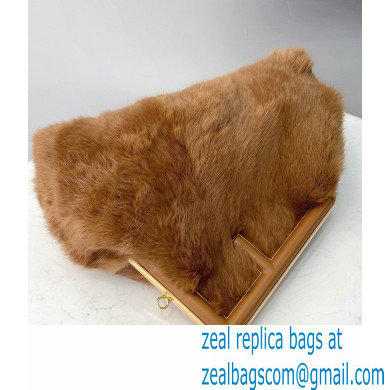 Fendi First Medium Mink Bag Brown 2021