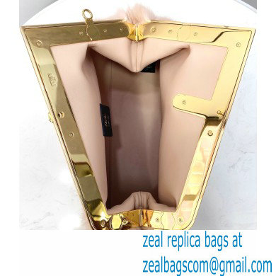 Fendi First Medium Mink Bag Nude Pink 2021