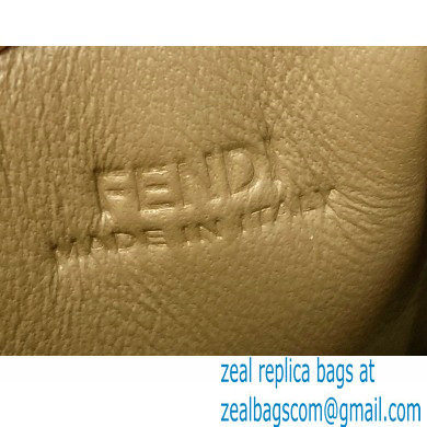 Fendi First NANO Sheepskin Bag Chram Apricot 2021