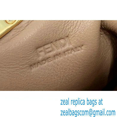 Fendi First NANO Sheepskin Bag Chram Nude Pink 2021 - Click Image to Close