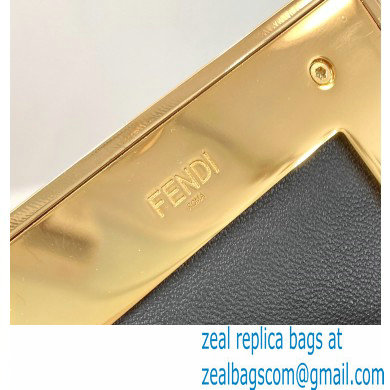 Fendi First Small Mink Bag Black 2021